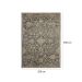 Tapete Rosimarie Blue Retangular Veludo (250x350) Cinza
