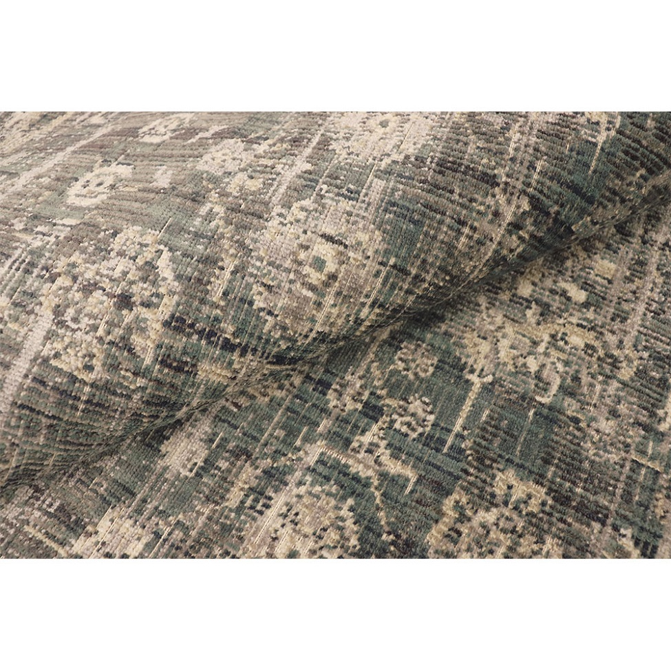 Tapete Rosimarie Blue Retangular Veludo (250x350) Cinza