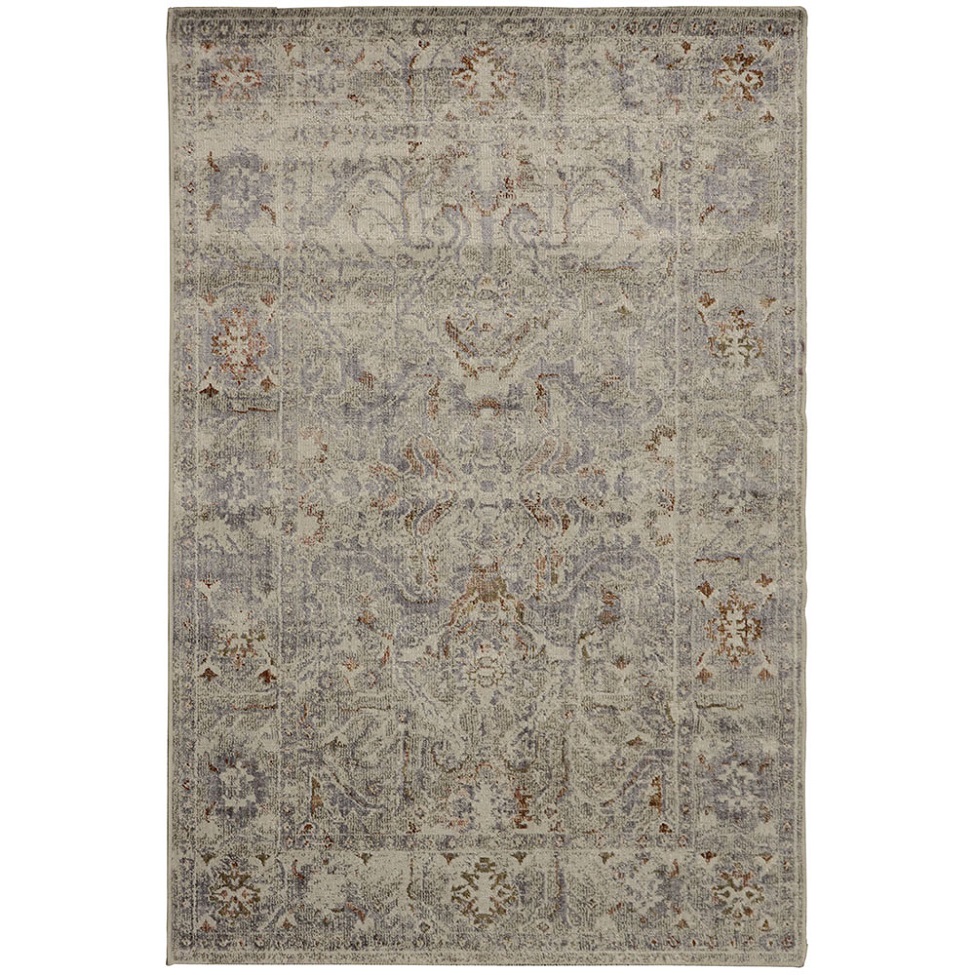 Tapete Rosimarie Bronze Retangular Veludo (200x300) Cinza