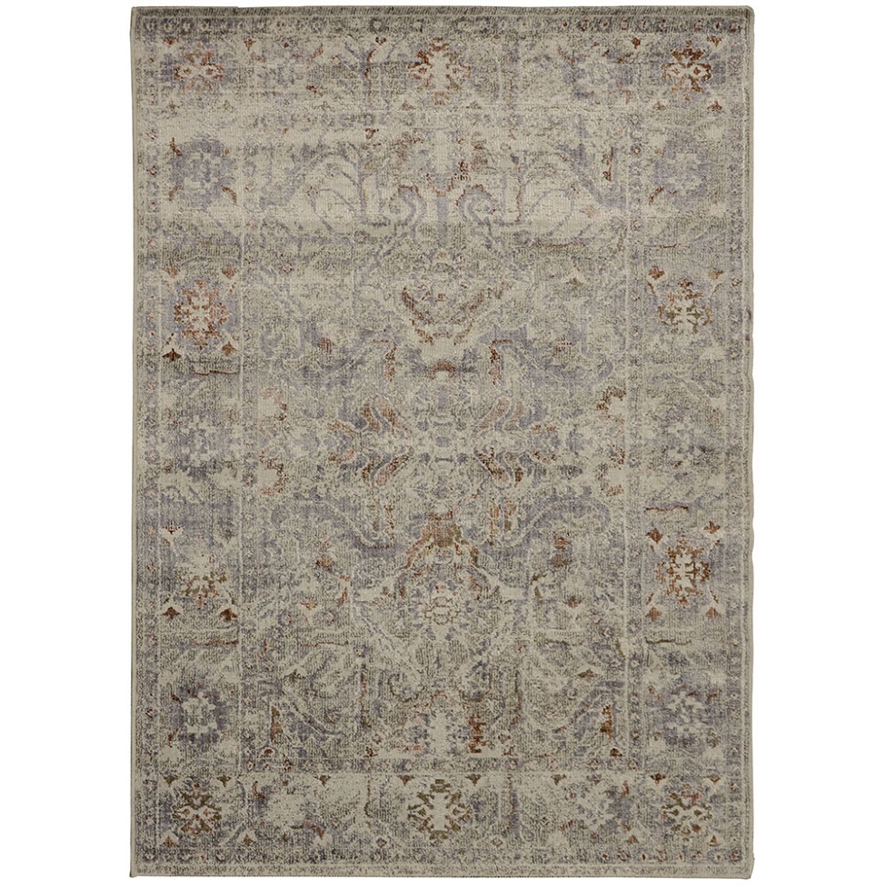 Tapete Rosimarie Bronze Retangular Veludo (250x350) Cinza
