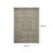 Tapete Rosimarie Bronze Retangular Veludo (250x350) Cinza