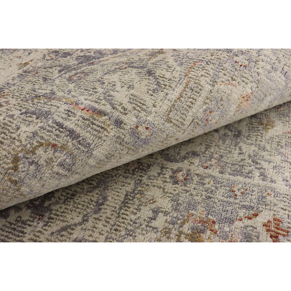 Tapete Rosimarie Bronze Retangular Veludo (250x350) Cinza