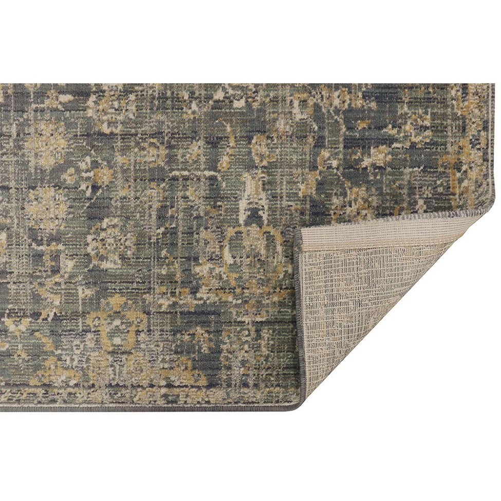 Tapete Rosimarie Gold Retangular Veludo (200x250) Cinza