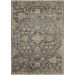Tapete Rosimarie Gold Retangular Veludo (250x350) Cinza