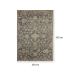 Tapete Rosimarie Gold Retangular Veludo (250x350) Cinza