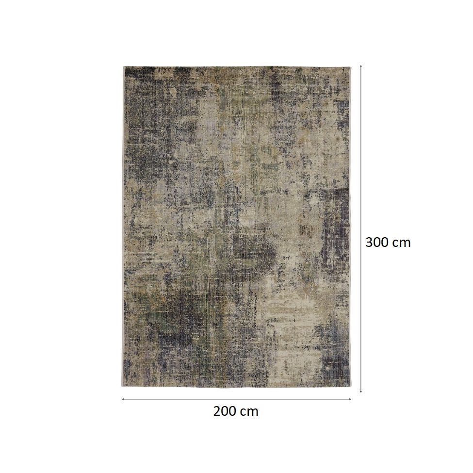Tapete Rosimarie Platinum Retangular Veludo (200x300) Cinza