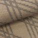 Tapete Sarja Retangular Roselan (100x150) Bege e Preto