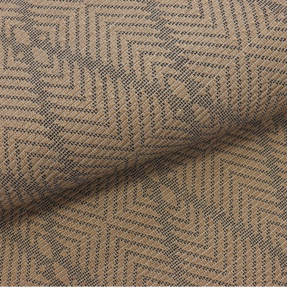 Tapete Sarja Retangular Roselan (50x100) Bambu e Preto