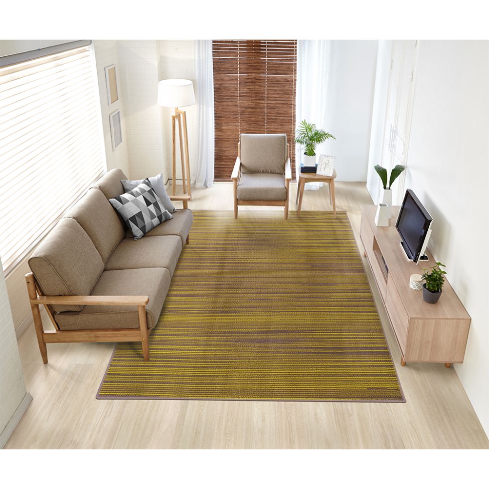 Tapete School Retangular Polipropileno (150x200) Amarelo