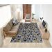 Tapete School Retangular Polipropileno (250x350) Azul