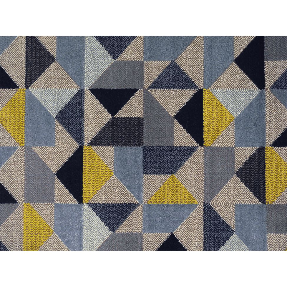Tapete School Retangular Polipropileno (250x350) Azul