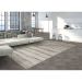 Tapete Selena Conde Retangular Veludo (250x350) Cinza