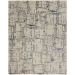 Tapete Selena Reno Retangular Veludo (200x250) Cinza