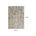 Tapete Selena Reno Retangular Veludo (200x250) Cinza