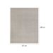 Tapete Serido Cambraia Retangular Bouclé (175x280) Bege
