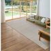 Tapete Serido Cambraia Retangular Bouclé (175x320) Bege