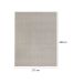 Tapete Serido Cambraia Retangular Bouclé (175x320) Bege