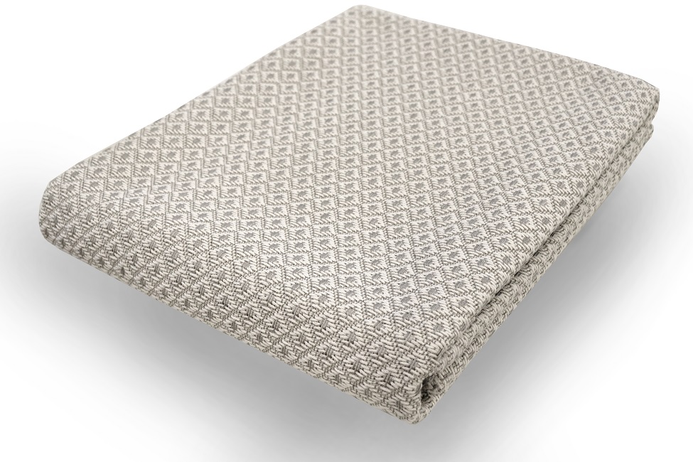 Tapete Serido Cambraia Retangular Bouclé (175x320) Bege