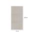 Tapete Serido Cambraia Retangular Bouclé (75x150) Bege