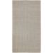 Tapete Serido Crepe Retangular Bouclé (175x320) Bege