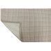 Tapete Serido Crepe Retangular Bouclé (175x320) Bege