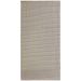 Tapete Serido Crepe Retangular Bouclé (75x150) Bege