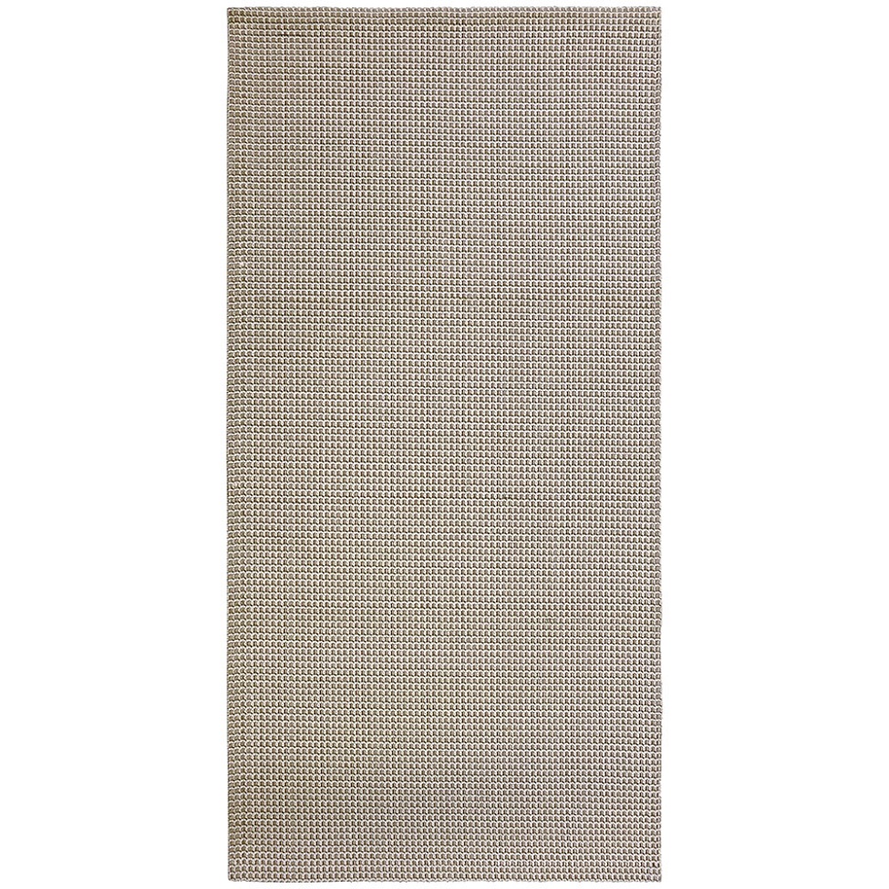 Tapete Serido Crepe Retangular Bouclé (75x150) Bege