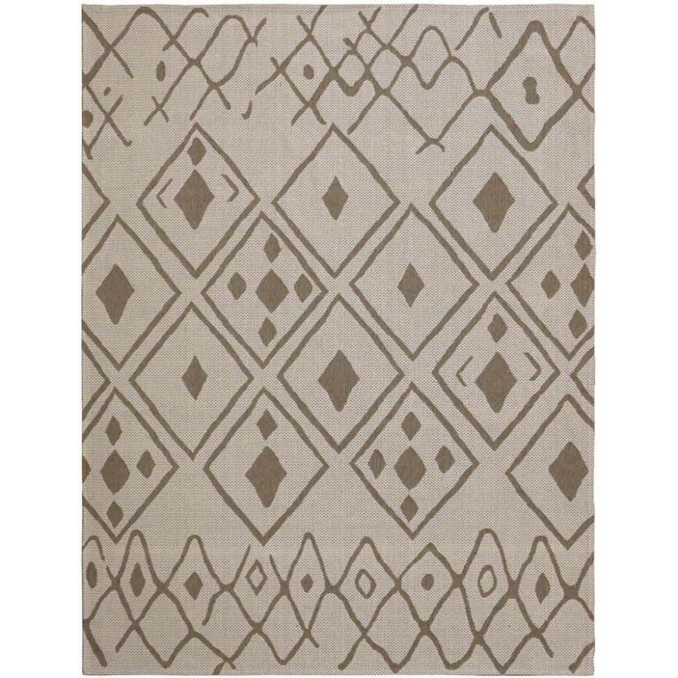 Tapete Serido Retangular Polipropileno (192x250) Bege