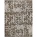 Tapete Serido Retangular Polipropileno (192x250) Cream e Taupe