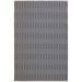 Tapete Serido Retangular Polipropileno (192x250) Grey e Navy