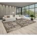 Tapete Serido Retangular Polipropileno (230x300) Cream e Taupe