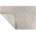 Tapete Serido Richelieu Retangular Bouclé (175x280) Bege