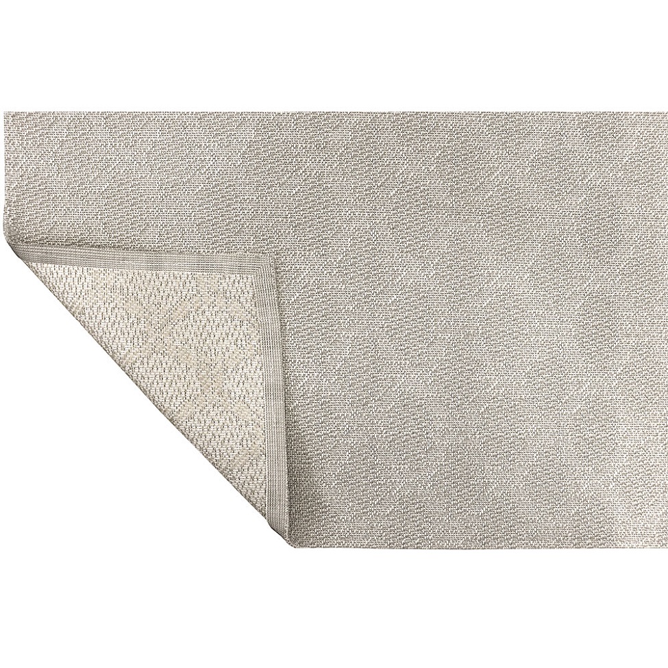 Tapete Serido Richelieu Retangular Bouclé (175x280) Bege
