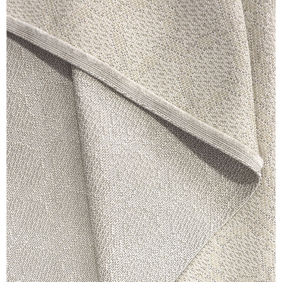 Tapete Serido Richelieu Retangular Bouclé (175x280) Bege