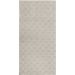 Tapete Serido Richelieu Retangular Bouclé (75x150) Bege
