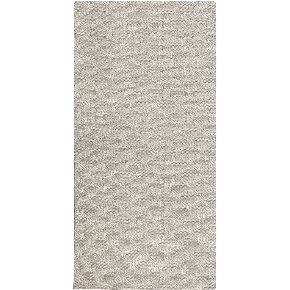 Tapete Serido Richelieu Retangular Bouclé (75x150) Bege