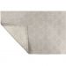 Tapete Serido Richelieu Retangular Bouclé (75x150) Bege