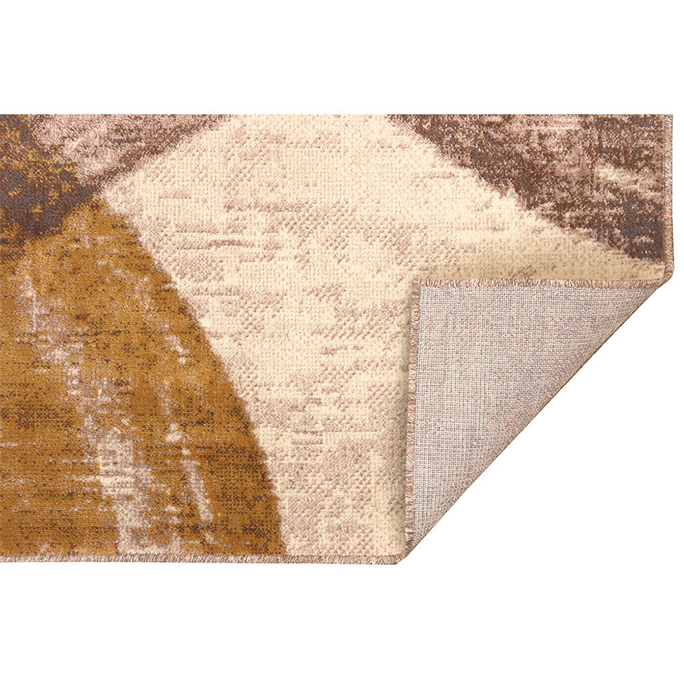 Tapete Supreme Retangular Polipropileno (200x250) Bege e Marrom