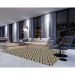 Tapete Supreme Retangular Polipropileno (200x300) Bege e Preto