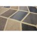 Tapete Supreme Retangular Polipropileno (200x300) Cinza e Azul