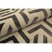 Tapete Supreme Retangular Polipropileno (250x300) Bege e Preto