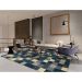 Tapete Supreme Retangular Polipropileno (300x400) Azul