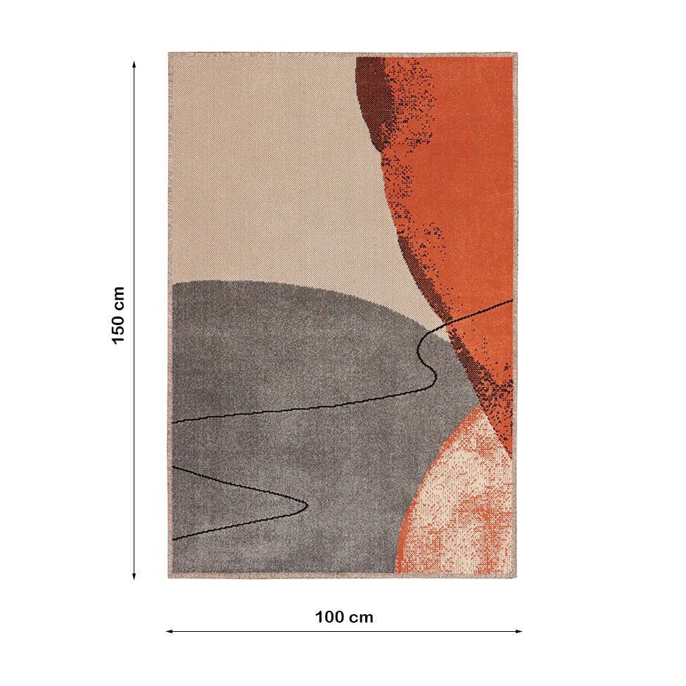 Tapete Sutil Plus Expression Retangular (100x150cm) Colorido