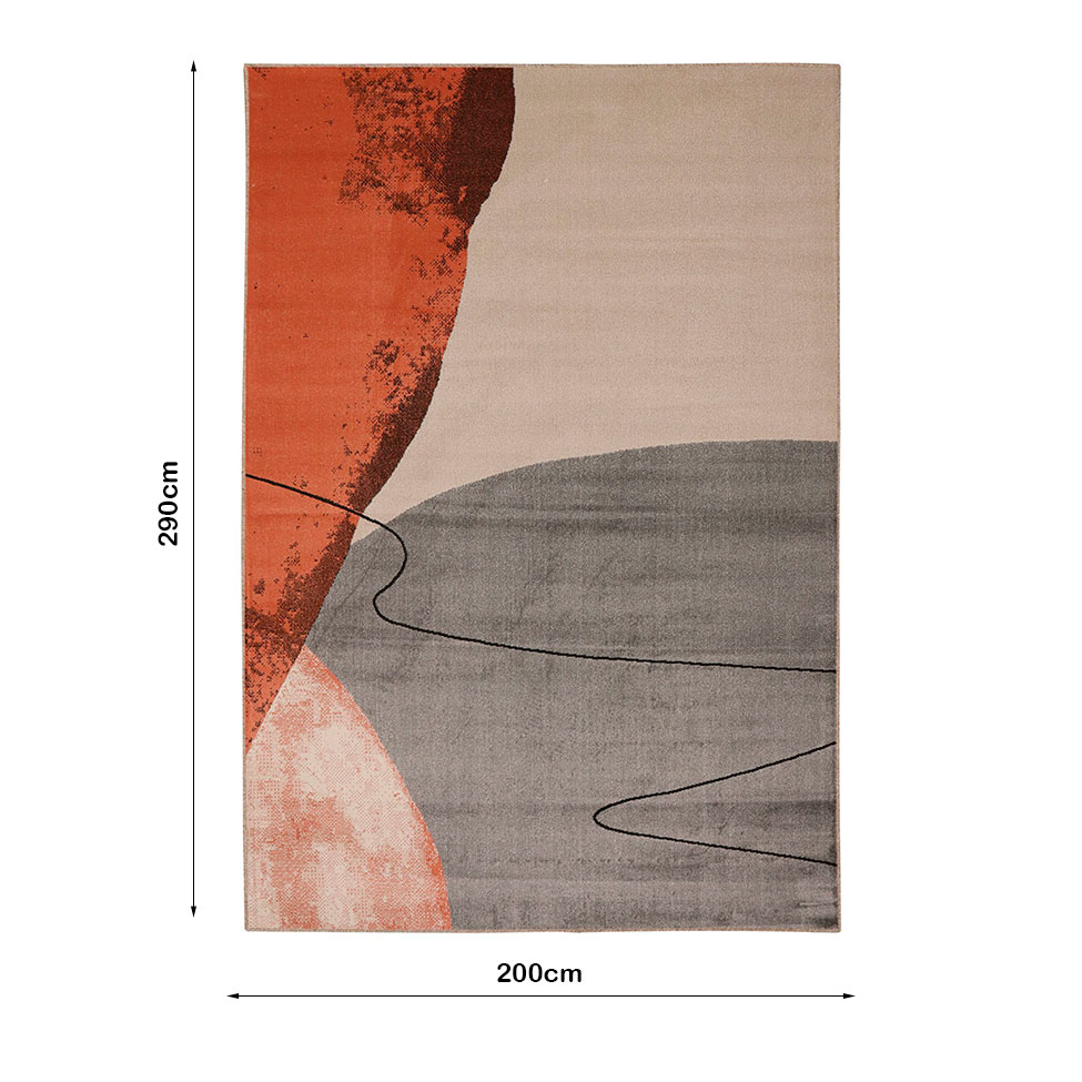 Tapete Sutil Plus Expression Retangular (200x290cm) Colorido