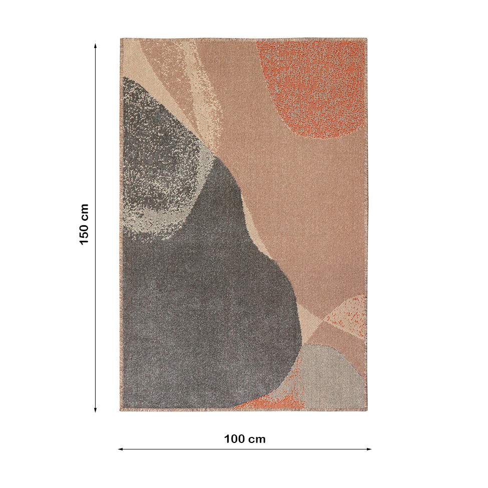 Tapete Sutil Plus Fashion Retangular (100x150cm) Colorido
