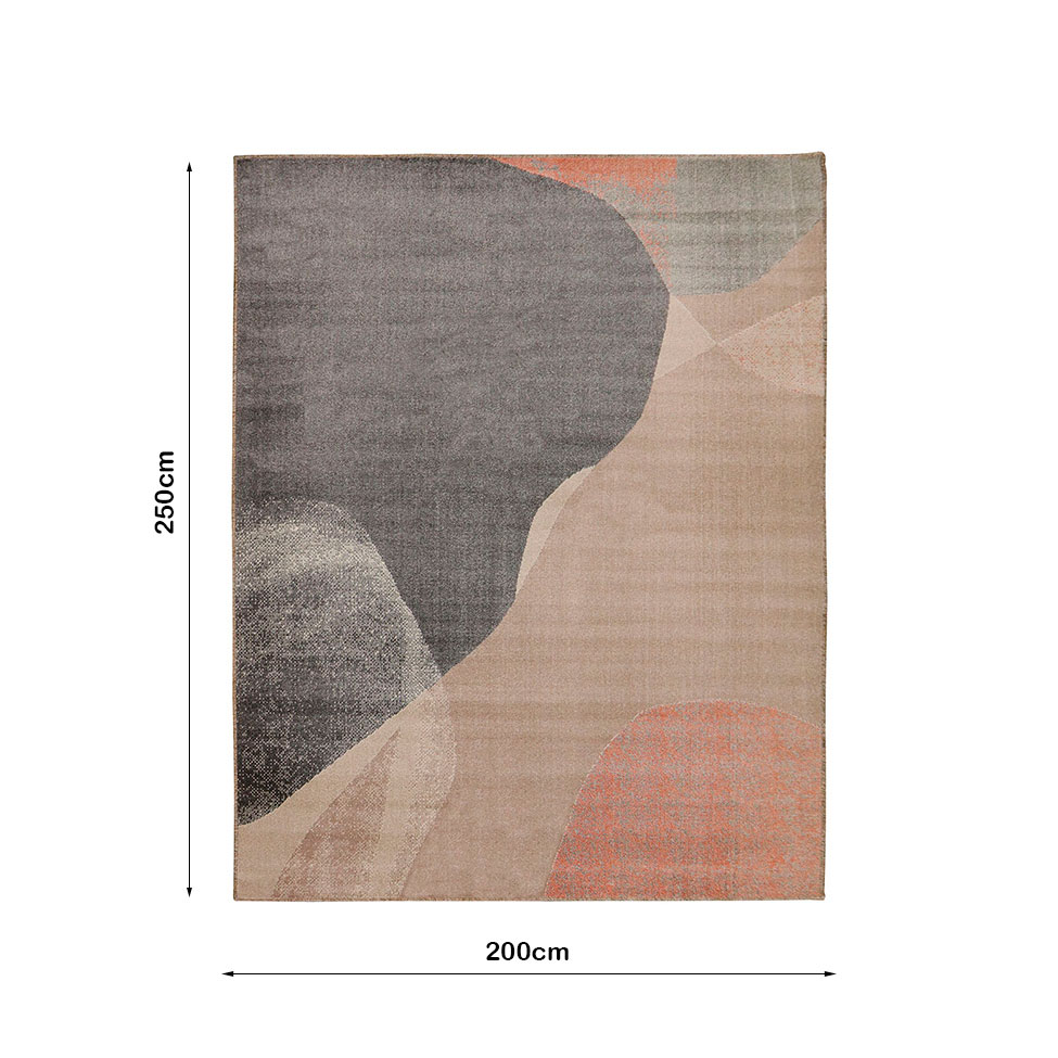 Tapete Sutil Plus Fashion Retangular (200x250cm) Colorido