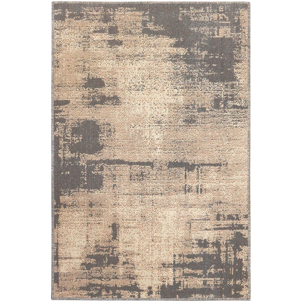 Tapete Sutil Plus Minimalista Retangular (100x150cm) Cinza