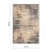 Tapete Sutil Plus Minimalista Retangular (100x150cm) Cinza