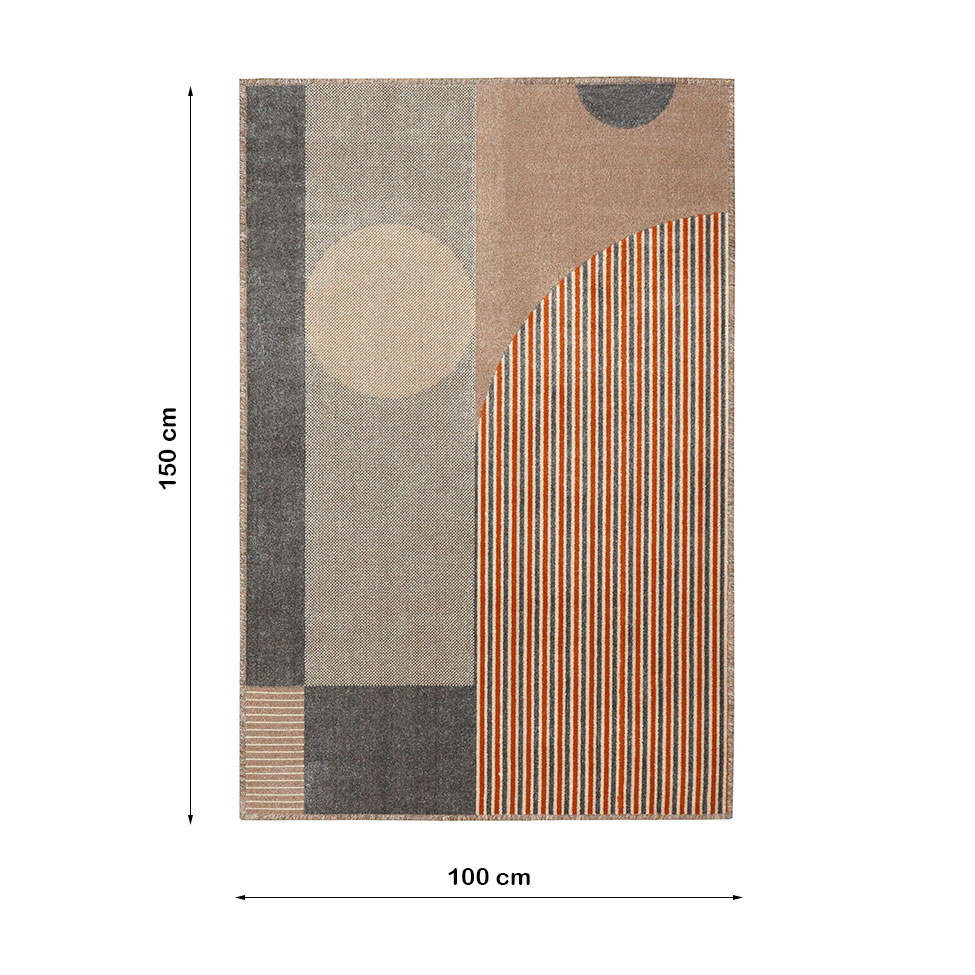 Tapete Sutil Plus Secret Retangular (100x150cm) Colorido