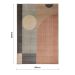 Tapete Sutil Plus Secret Retangular (200x290cm) Colorido